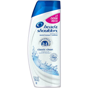 Head & Shoulders 23.7 oz 2-in-1 Classic Clean Shampoo and Conditioner