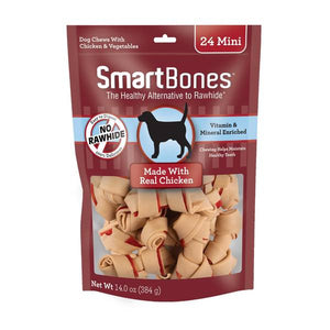 SmartBones 25-Pack Chicken Minis Dog Chew