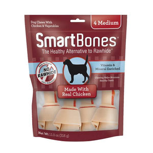 SmartBones 4-Pack Medium Chicken Dog Chews