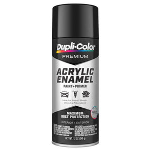 Dupli-Color Premium Acrylic Enamel Gloss Black 12 oz
