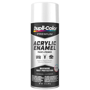 Dupli-Color Premium Acrylic Enamel Gloss White 12 oz