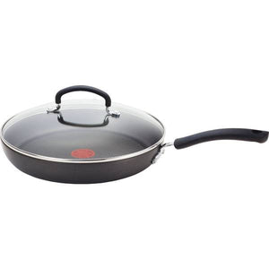 T-Fal 12" T-fal Hard Anodized Titanium Fry Pan with Lid