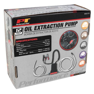 Performance Tool 12V Oil Extraction Pump