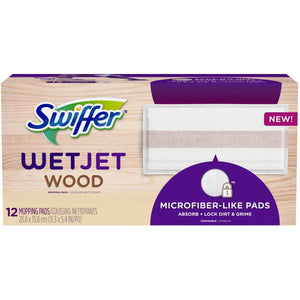 Swiffer 12-Pack WetJet Pad Wood