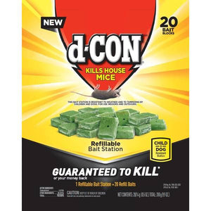 d-CON Bait Station with 20 refills
