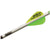 Kinsey's Archery Products White/Green NAP Quikfletch