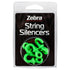 Kinsey's Archery Products 4-Pack Green Zebra String Silencer Package