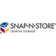 Snap-N-Store Products - Snap-N-Store - Snap N Store Storage Box, Letter, 13 3/8 x 9 3/4 x 10 3/4, Black - Sold As 1 Each - Easy to assemble. - Heavy-duty metal snaps hold box together and provide strength. - Accommodates hanging file folders. - Chrome la