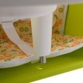 K&A Company Baby Convertible Seat Chair Feeding High Toddler Table Booster Highchair Tray Infant Play Compact Portable Folding Girl Boy 3 in 1