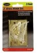 3&quot; Brass hinge set with screws - Pack of 24