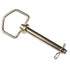 Double HH Zinc Plated Hitch Pin with Clip