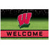 All Star Sports Wisconsin Badgers 18"x30" Crumb Rubber Door Mat