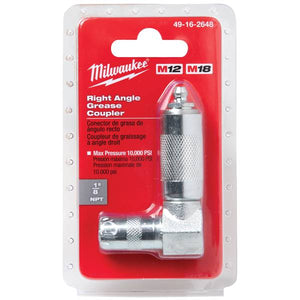 Milwaukee Right Angle Grease Coupler