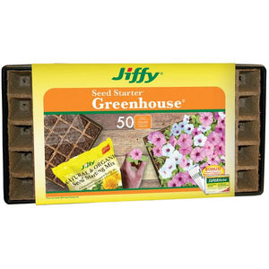 Jiffy 50 Cell Strips Greenhouse SUPERthrive