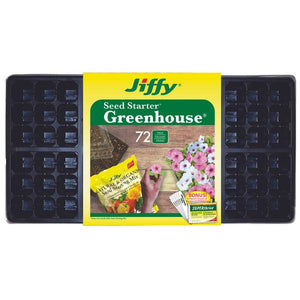 Jiffy 72 Cell Seed Start Greenhouse SUPERthrive