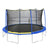 JumpKing 14' Trampoline with 6 Poles Enclosure