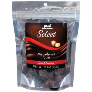 Blain's Farm & Fleet Select Dark Chocolate Macadamia Nuts 11 oz