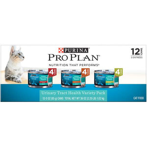 Purina Pro Plan 12-Pack 3 oz Urinary Tract Health Variety Cat Food