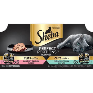 Sheba 12 Count Perfect Portions Variety Pack Cat Food