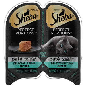 Sheba 2.65 oz Perfect Portions Pate Tuna Cat Food