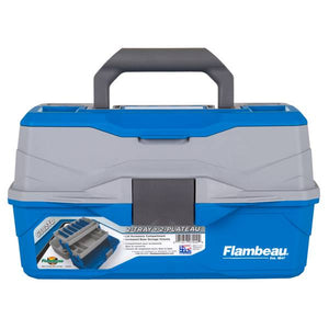 Flambeau 2 Tray Blue/Gray Tackle Box
