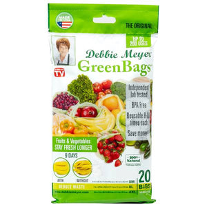 As Seen On TV 20-Count Debbie Meyer Green Bags