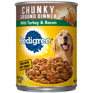 Pedigree 13.2 oz Chunky Ground Dinner Dog Food