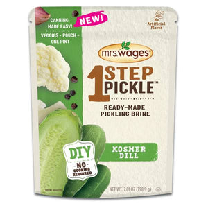 Mrs. Wages 1 Step Pickle Kosher Dill Mix