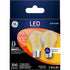 GE 2-Pack 3.5-Watt LED Soft White Dimmable A15 Light Bulbs