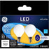 GE 2-Pack 5.5-Watt LED Soft White Dimmable G16 Light Bulbs