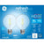 GE 2-Pack 5.5-Watt Refresh LED Energetic Daylight Dimmable G25 HD Light Bulbs