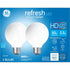 GE 2-Pack 5.5-Watt Refresh LED Energetic Daylight Dimmable G25 HD Light Bulbs