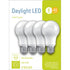 GE 4-Pack 6-Watt Daylight LED A19 Light Bulbs