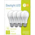 GE 4-Pack 10-Watt Daylight LED A19 Light Bulbs