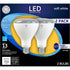GE 2-Pack 10-Watt LED Soft White Dimmable BR30 Indoor Floodlights