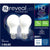 GE 2-Pack 10.5-Watt Reveal LED Dimmable A19 HD+ Light Bulbs