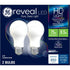GE 2-Pack 10.5-Watt Reveal LED Dimmable A19 HD+ Light Bulbs