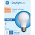 GE 4-Pack 5-Watt Daylight LED A19 Classic Shape Light Bulbs