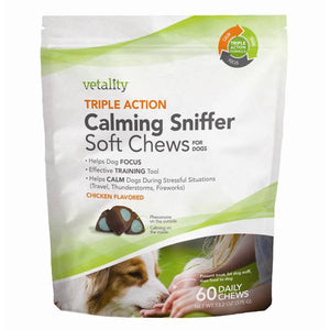 Vetality 60 Count Calming Soft Chews for Dogs