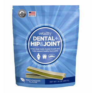 Vetality 10 oz Dental + Hip/Joint Sticks