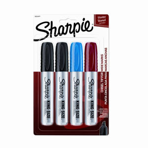 Sharpie 4-Pack Chisel Assorted Markers
