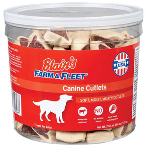 Blain's Farm & Fleet 40 oz Canine Cutlets Dog Treats