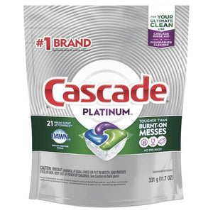 Cascade 21 Count Platinum Action Pacs