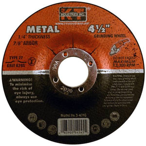 K-T Industries 4.5" Metal Grinding Wheel