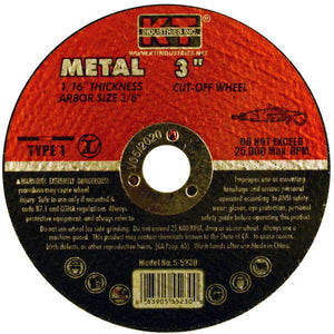 K-T Industries 3" Metal Cutting Wheel