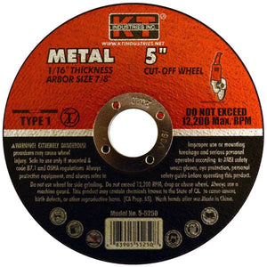 K-T Industries 5" Metal Cut Off Wheel