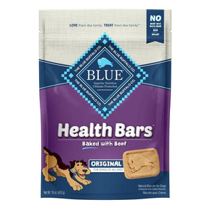 Blue Buffalo Life Protection 16 oz Beef Natural Crunchy Dog Treats Biscuits