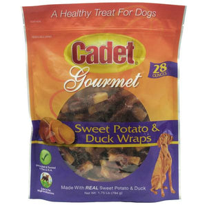 Cadet 28 oz Duck & Sweet Potato Wrap Dog Treats