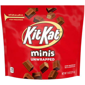 Kit Kat 7.6 oz Unwrapped Minis Pouch