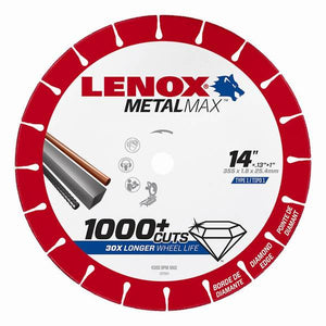 Lenox 14" Metal Max Chop Saw Blade